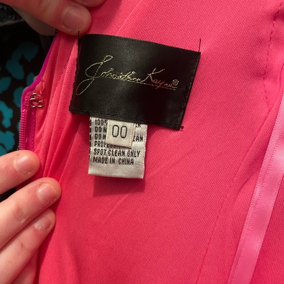 Johnathan Kayne Size 00 9213 Studded Empire Waist Fitted Mermaid Gown Prom Dress - Picture 3 of 4